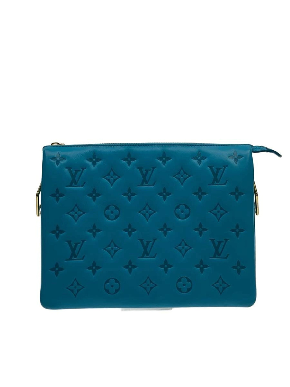 Louis Vuitton Coussin bag embossed lambskin leather Blue